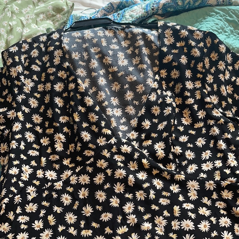 Shein floral daisy dress size 4x